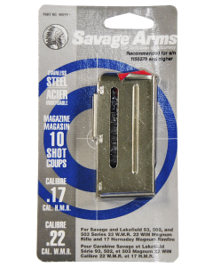 Savage 93ser 22 WMR/17hmr Stainless Steel Magazine - 10 round