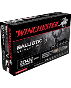 Winchester Ballistic Silvertip 30-06 Springfield 180 Grain Rapid Controlled Expansion Polymer Tip (Box)