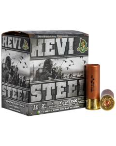 Hevishot Hevi-steel 12 Gauge 3 1 1/4 oz 1 Shot HS60001 (Box)
