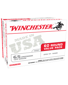 Winchester Usa Ready 6.5 Creedmoor 125 Grain Open Tip (Box)