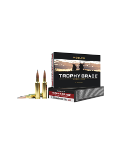 Nosler Trophy Grade 6.5 Creedmoor 129 Grain Nosler Spitzer AccuBond Long Range (Box)