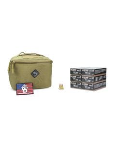 CCI Blazer Brass 9mm 115 Gr FMJ 300 Rounds w/ Free RTAC Ammo Pouch (Tan)