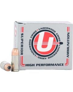 Underwood Ammo 9mm +P 147 Gr JHP 20 Rounds (Box)