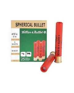 Sellier & Bellot Hunting 410 Gauge 3 5/8 oz 00 Buck SB410B (Box)