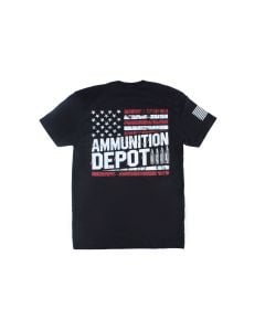 Ammunition Depot Bullet-Flag T-Shirt (Large)