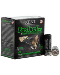Kent Cartridge Fasteel 2.0 12 Gauge 2.75 1 1/16 oz BB Shot K122FS30BB (Box)