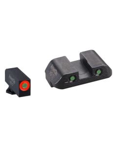 AmeriGlo GL-823 Trooper Sight Set - For Glock 42/43/43X/48