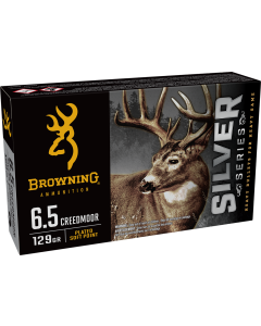 Browning Ammo 6.5 Creedmoor 129 Gr Plated Soft Point (Box) / Rebate Eligible