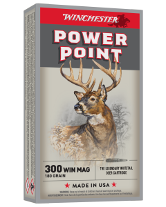 Winchester Power-point 300 Win Mag 180 Grain Power Point (Box)