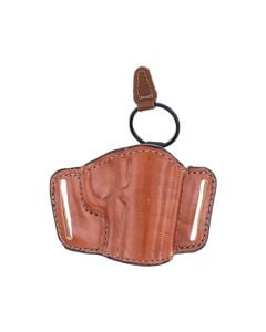 Bianchi 105 Minimalist OWB Belt Holster, Right Hand, Size 14 (Tan)