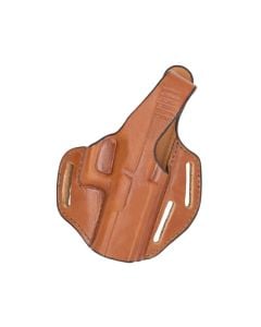 Bianchi 77 Piranha Pancake Belt Holster, Right Hand, Size 01 (Tan)