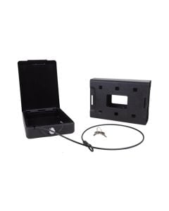 Bulldog Cases Car Safe with Mounting Bracket 8.7"x6"x2.5" (Black)