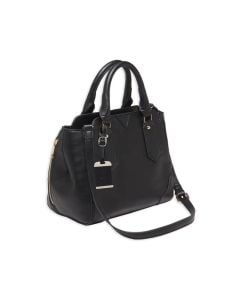 Bulldog Cases Satchel Style Concealed Carry Purse with Holster (Black)