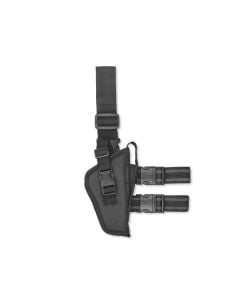 Bulldog Cases Tactical Leg Holster, Right Hand, Fits Most Large Frame Autos (Black)