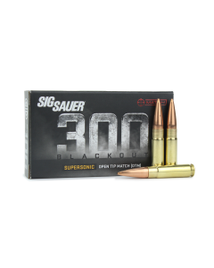 Sig Sauer Match 300 Blackout 125 Gr Supersonic OTM (Box)