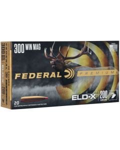 Federal Eld-x 300 Win Mag 200 Grain Extremely Low Drag-eXpanding (Box)