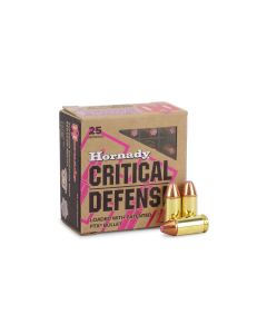 Hornady Critical Defense Lite 9mm 100 Gr FTX (Box)