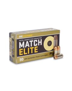 Sig Sauer Match Elite 9mm 115 Gr JHP (Box)