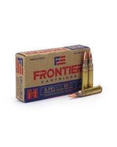 Hornady Frontier Military Grade 5.56x45mm NATO 55 Grain HP Match