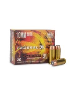 Federal Fusion 10mm 200 Gr Bonded Soft Point (Box)
