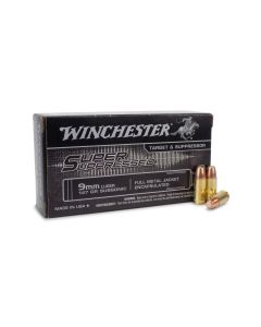 Winchester Super Suppressed 9mm 147 Gr Subsonic Encapsulated FMJ