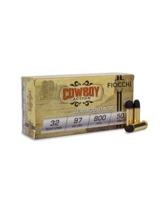 Fiocchi Cowboy Action 32 S&W Long 97 Grain LFP (Box)