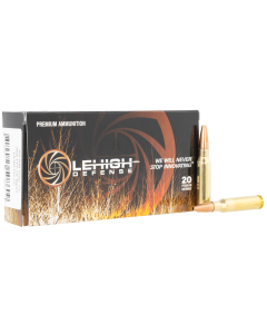 Lehigh Defense 308 Winchester 152 Grain Controlled Chaos (Box)