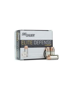 Sig Sauer Elite Defense .380 ACP 90 Gr V-Crown JHP (Box)