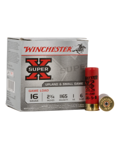 Winchester Super X 16 Gauge 2.75 1 oz 6 Shot XU166 (Box)