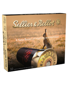 Sellier & Bellot Hunting 12 Gauge 2.75 1 1/8 oz 1 Buck SB12BSI (Box)