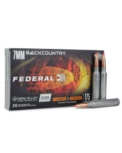 Federal Fusion Tipped 7mm Backcountry 175 Gr