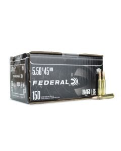 Federal Black Pack 5.56 NATO 55 Gr FMJBT Ammo