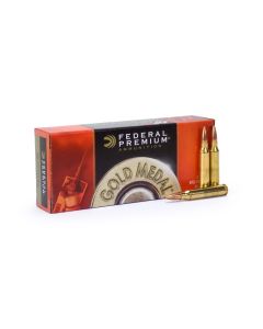 Federal Gold Medal 223 Remington 77 Gr SMK BTHP (Case)