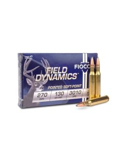 Fiocchi Field Dynamics 270 Winchester 130 Grain PSP