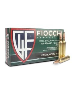Fiocchi 7mm Rem Mag 175 Grain JSP FB