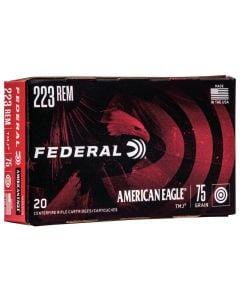 Federal American Eagle 223 Remington 75 Grain TMJ