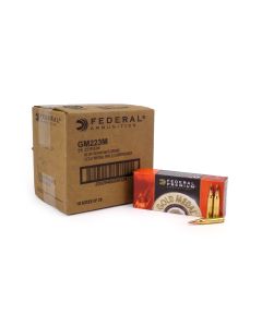 Federal Gold Medal 223 Remington 69 Grain SMK BTHP (Case)