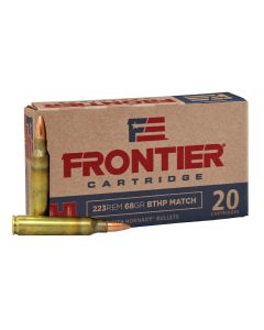 Hornady Frontier Military Grade .223 Rem 68 Gr BTHP (Case)