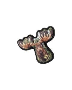 Camo Moose Head Dog Toy Durable Material