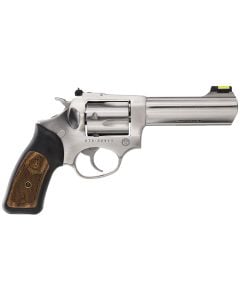 Ruger SP101 Standard 357 Mag Black w/Wood Insert/Stainless