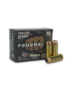 Federal Punch Personal Defense 44 Special 180 Grain JHP (Box)