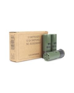 Winchester Military Grade 12 Gauge 2.75 9 Pellets 00 Buck Shot (Box)
