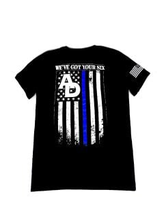 Ammunition Depot LE Flag T-Shirt, Black (M)