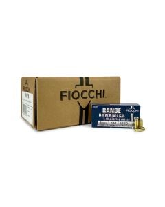 Fiocchi Range Dynamics 9mm 124 Gr FMJ (Case)