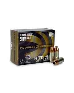 Federal HST 9mm 124 Gr JHP