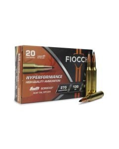 Fiocchi Hyperformance 270 Winchester 130 Grain Swift Scirocco (Box)