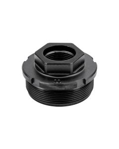 Kgm Suppressors Adapter for HUB 12x28 Titanium Black