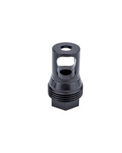 Kgm Suppressors SR25 Taper Muzzle Brake Black Nitride Steel