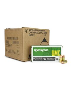 Remington UMC 9mm 115 Gr FMJ (Case)