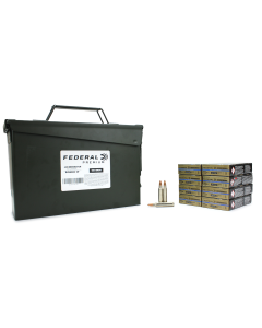 Federal LE Tactical 223 Rem 55 Gr Bonded SP 160 Rounds In Heavy Duty Ammo Can